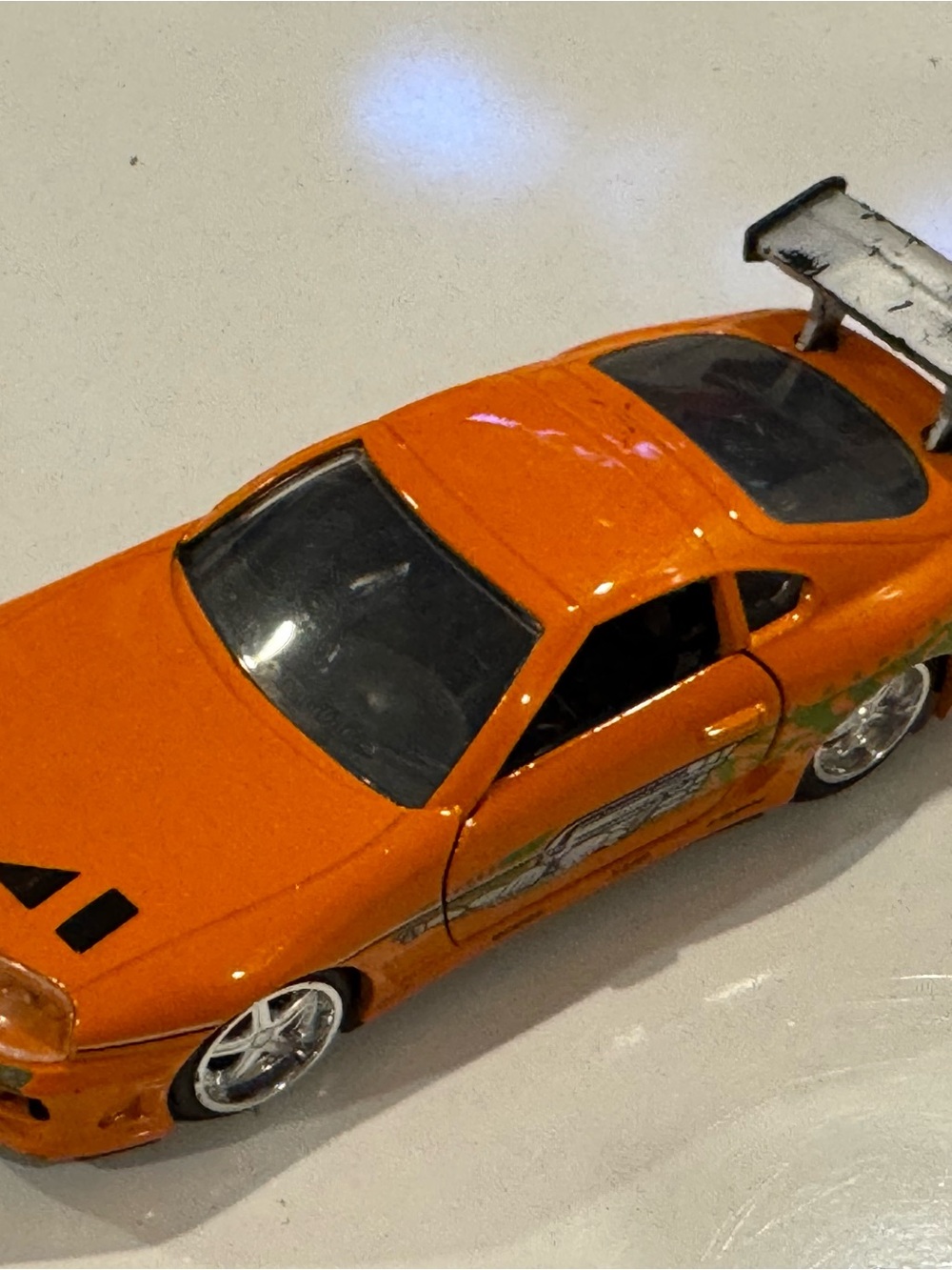 Jada Toys Die-cast Fast And Furious Brian's Toyota Supra 1:32 Orange